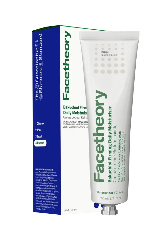 FaceTheory Bakuchiol Firming Daily Moisturiser Mandarin