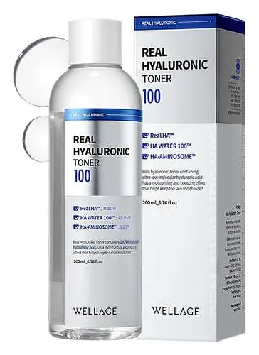 Wellage Real Hyaluronic 100 Toner