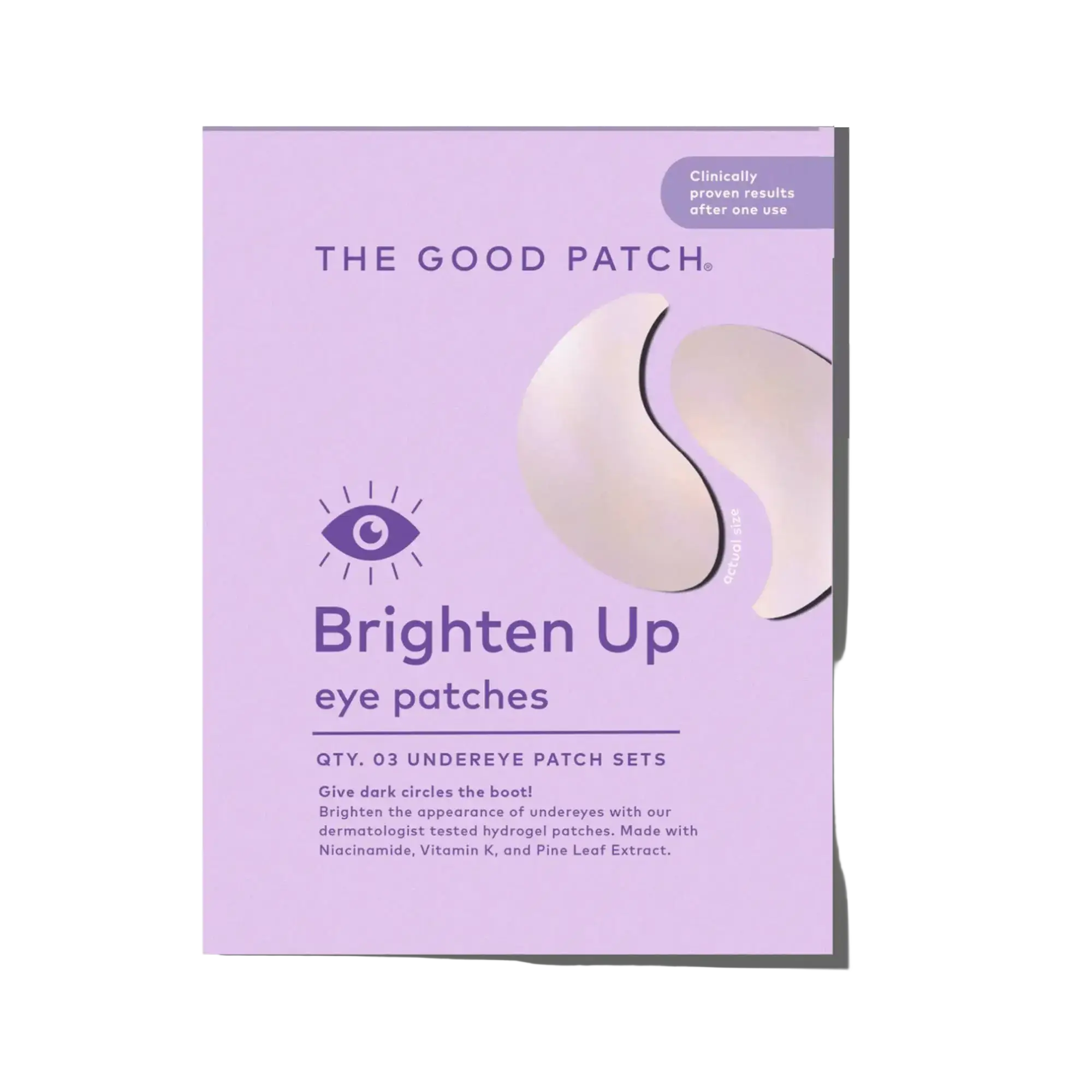 The Good Patch Brighten Up Eye Patches