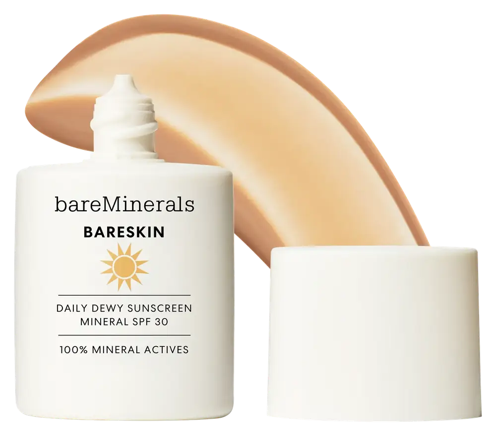 bareMinerals Bareskin Daily Dewy Sunscreen Mineral SPF 30 Sheer Medium