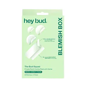 Hey Bud Hydrocolloid + Hemp Pimple Patches Variety Pack 23 Patches