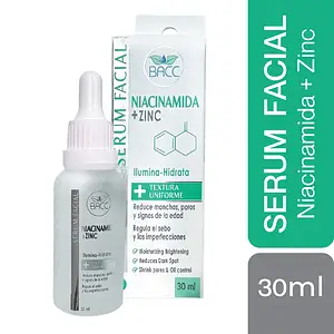 BACC Serum Facial Niacinamida + Zinc