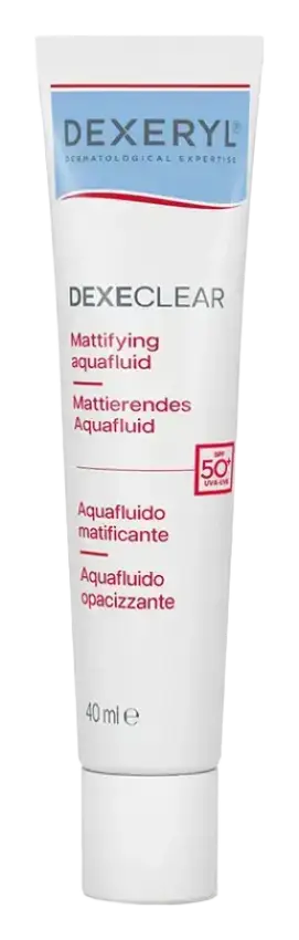 Dexeryl Dexeclear Mattifying Aquafluid SPF50+