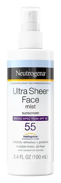 Neutrogena Ultra Sheer Face Mist - SPF 55