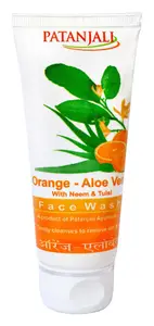 Patanjali Face Wash Orange Aloevera