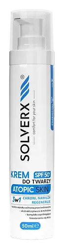 Solverx Atopic Skin Face Cream With SPF 50+