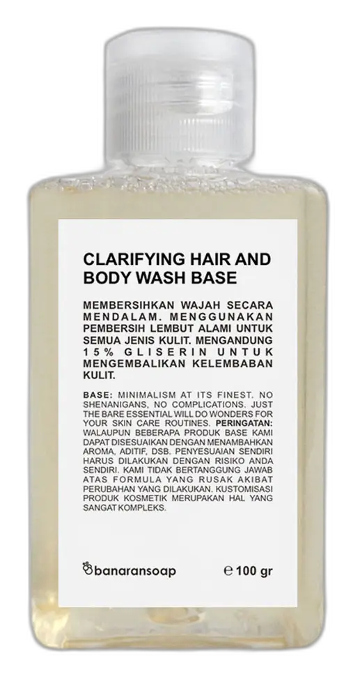 Banaransoap Clarifying Hair and Body Wash Base