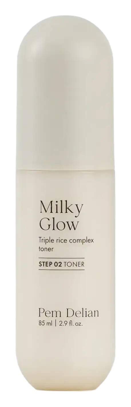 Pem Delian Milky Glow Triple Rice Complex Toner