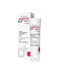 Gerovital Derma+ Cremă Anticuperozică Hidratantă SPF 10