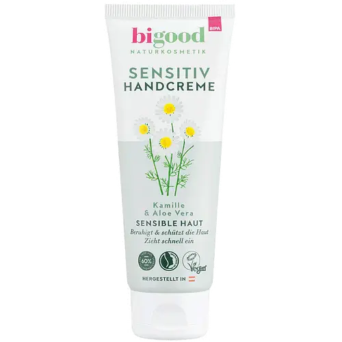 bigood Sensitiv Handcreme Kamille & Aloe Vera