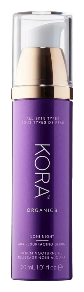 KORA Organics Noni Night AHA Pore & Resurfacing Serum