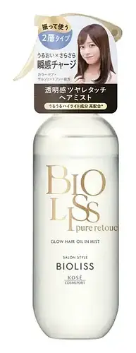 Bioliss Pure Retouch Glow Hair Oil In Mist
