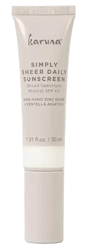 Karuna Simply Sheer Daily Sunscreen SPF 40