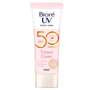 Biore UV Fresh Look Tinted Cover SPF 50 Beige