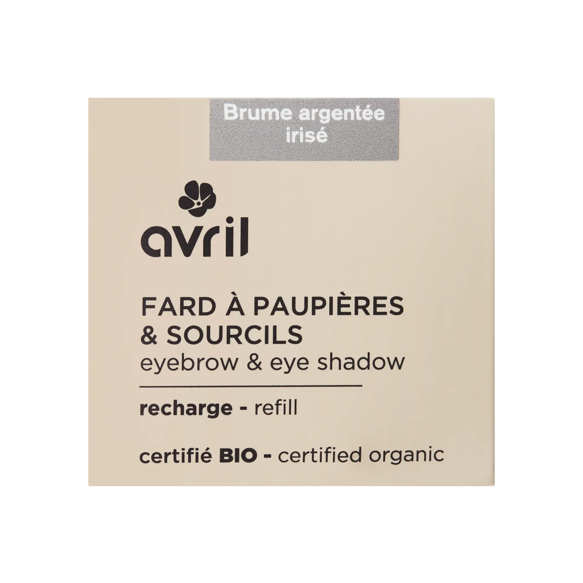 Avril Eyebrow & Eye Shadow Brume Argentée Irisé