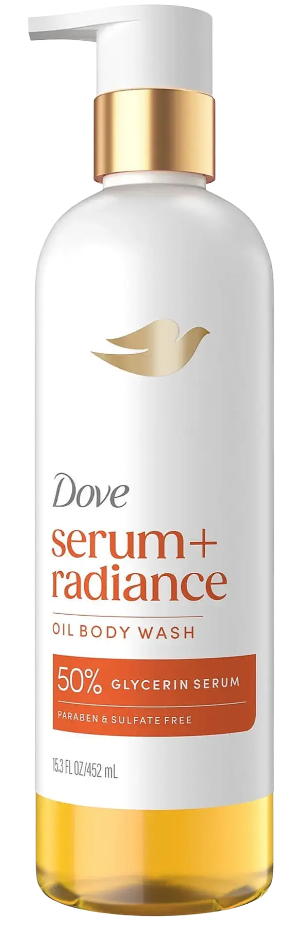 Dove Serum + Oil Body Wash Radiance