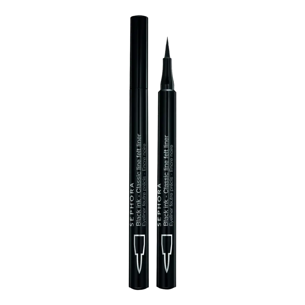 Sephora Collection Black Ink Waterproof Precise Felt Liner