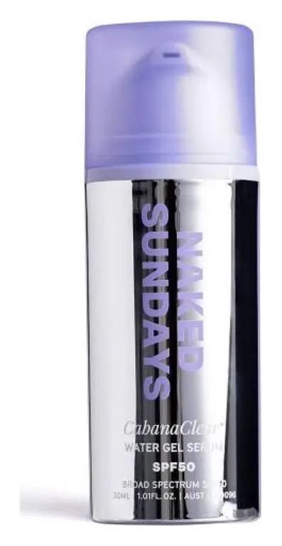 Naked Sundays Cabana Clear Water Gel Serum SPF 50
