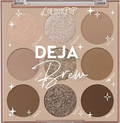 Colourpop Deja Brew Eyeshadow Palette