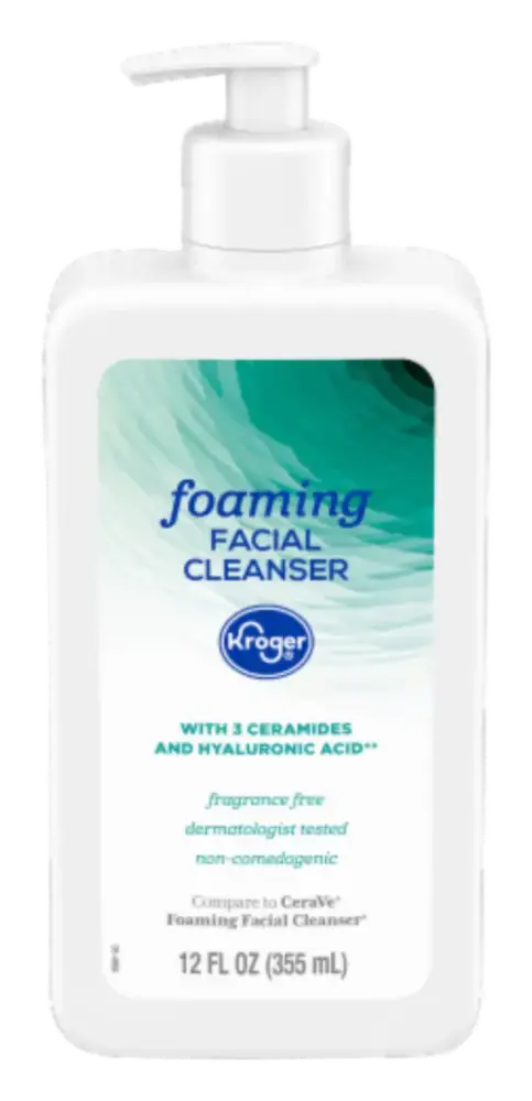 Kroger Foaming Facial Cleanser