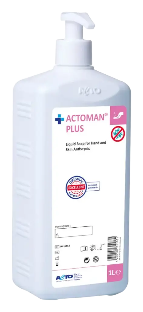 Acto Actoman Plus Liquid Soap For Hand And Skin Antisepsis