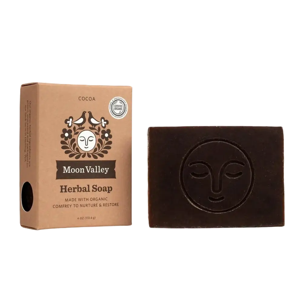 Moon Valley Organics Herbal Soap Cocoa