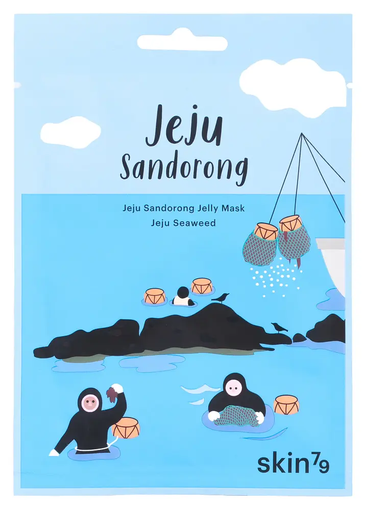 Skin79 Jeju Sandorong Jelly Mask Jeju Seaweed