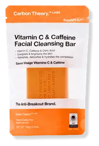 Carbon Theory Vitamin C & Caffeine Facial Cleansing Bar