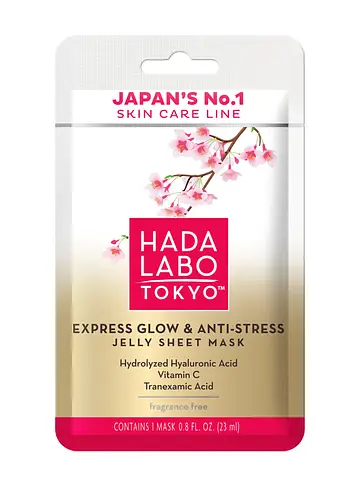 Hada Labo Express Glow & Anti-Stress Jelly Sheet Mask
