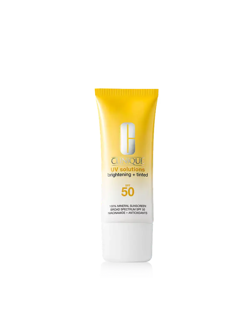 Clinique UV Solutions Brightening + Tinted Mineral Sunscreen SPF 50 PA+++ 01 Light