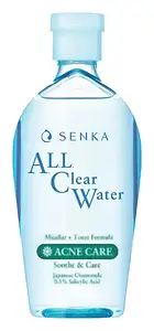 Senka A.L.L. Clear Water Micellar + Toner Formula Acne Care Thailand