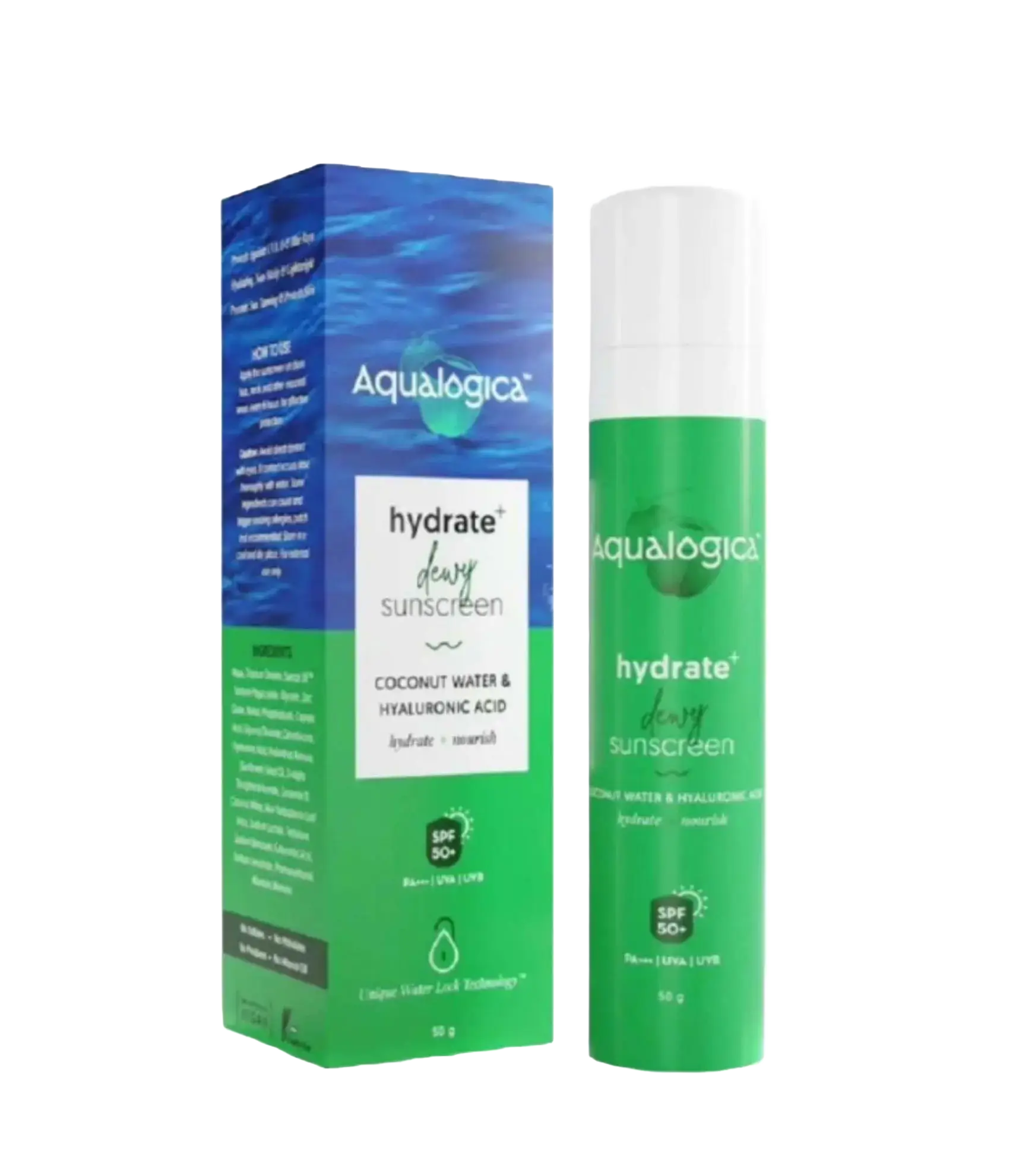 Aqualogica Hydrate+ Dewy Sunscreen SPF 50+