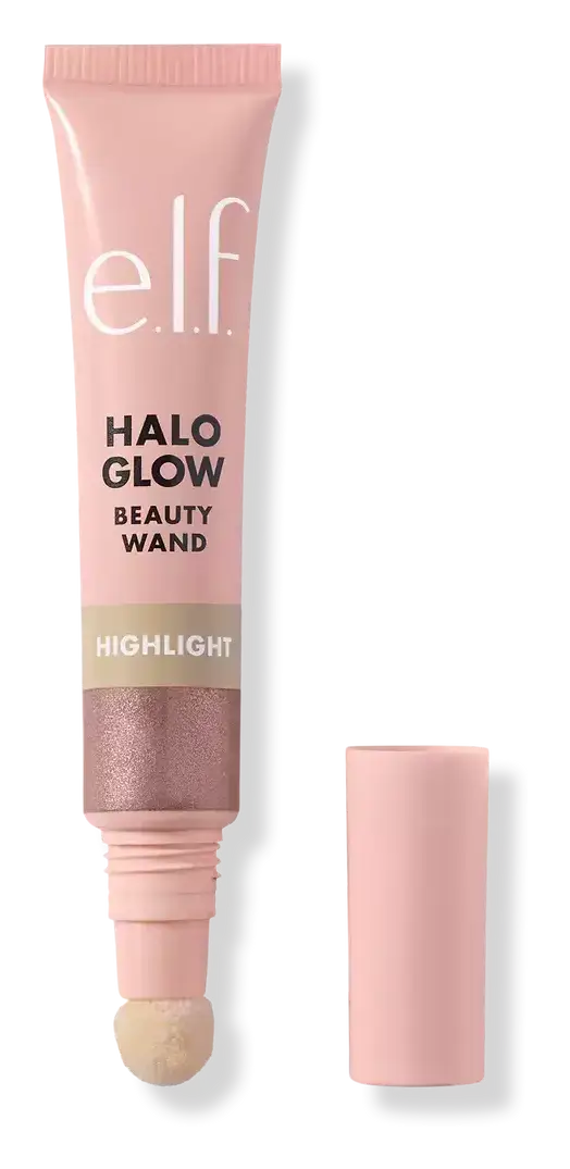 e.l.f. cosmetics Halo Glow Highlight Beauty Wand Rose Quartz