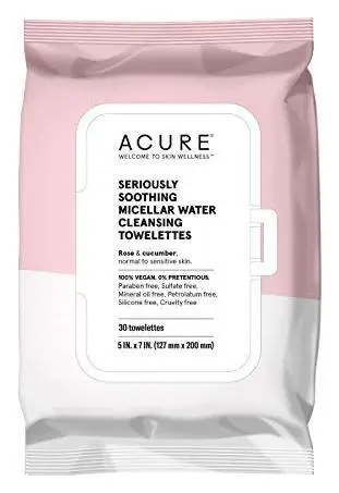 Acure Seriously Soothing Micellar Water Towelettes