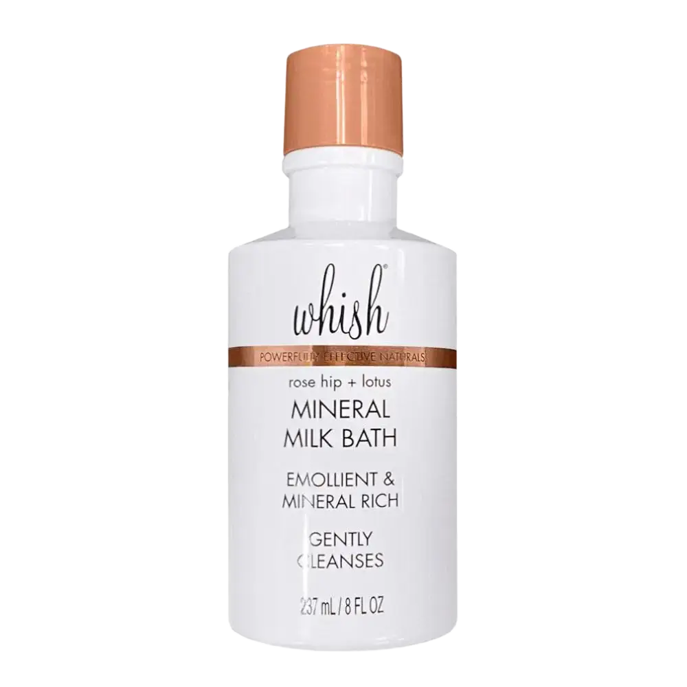 Whish Rose Hip + Lotus Mineral Milk Bath