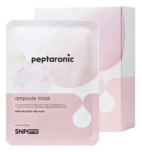 SNP Peptaronic Ampoule Sheet Mask