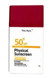 The Raw Cera-Shield Physical Sunscreen SPF 50+