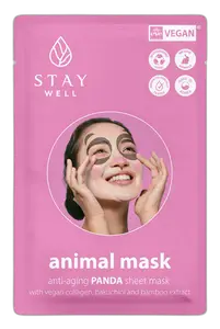 Stay Well Animal Mask Anti-Aging Panda