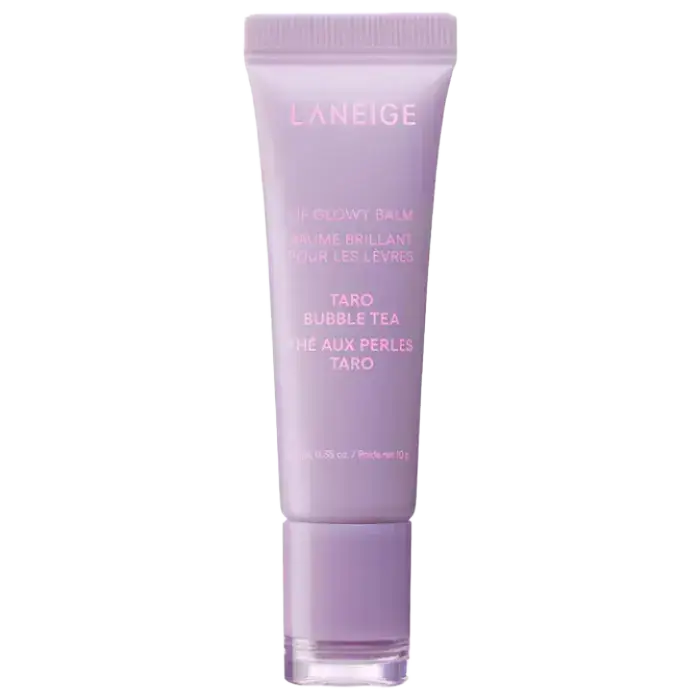 Laneige Lip Glowy Balm Taro Bubble Tea
