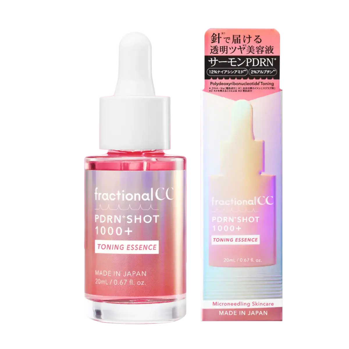 FractionalCC PDRN Shot 1000+ Toning Essence