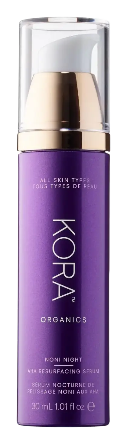 KORA Organics Noni Night AHA Pore & Resurfacing Serum