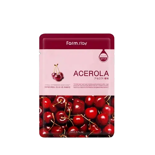 Farm Stay Visible Difference Mask Sheet Acerola