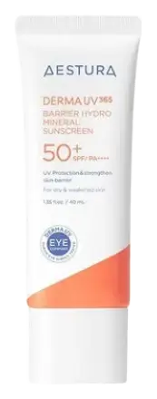 Aestura Derma UV365 Barrier Hydro Mineral Sunscreen SPF 50+ PA++++ Global