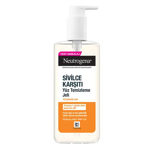 Neutrogena Sivilce Karşıtı Yüz Temizleme Jeli Turkey