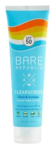 Bare Republic Clearscreen Sunscreen Lotion SPF 50