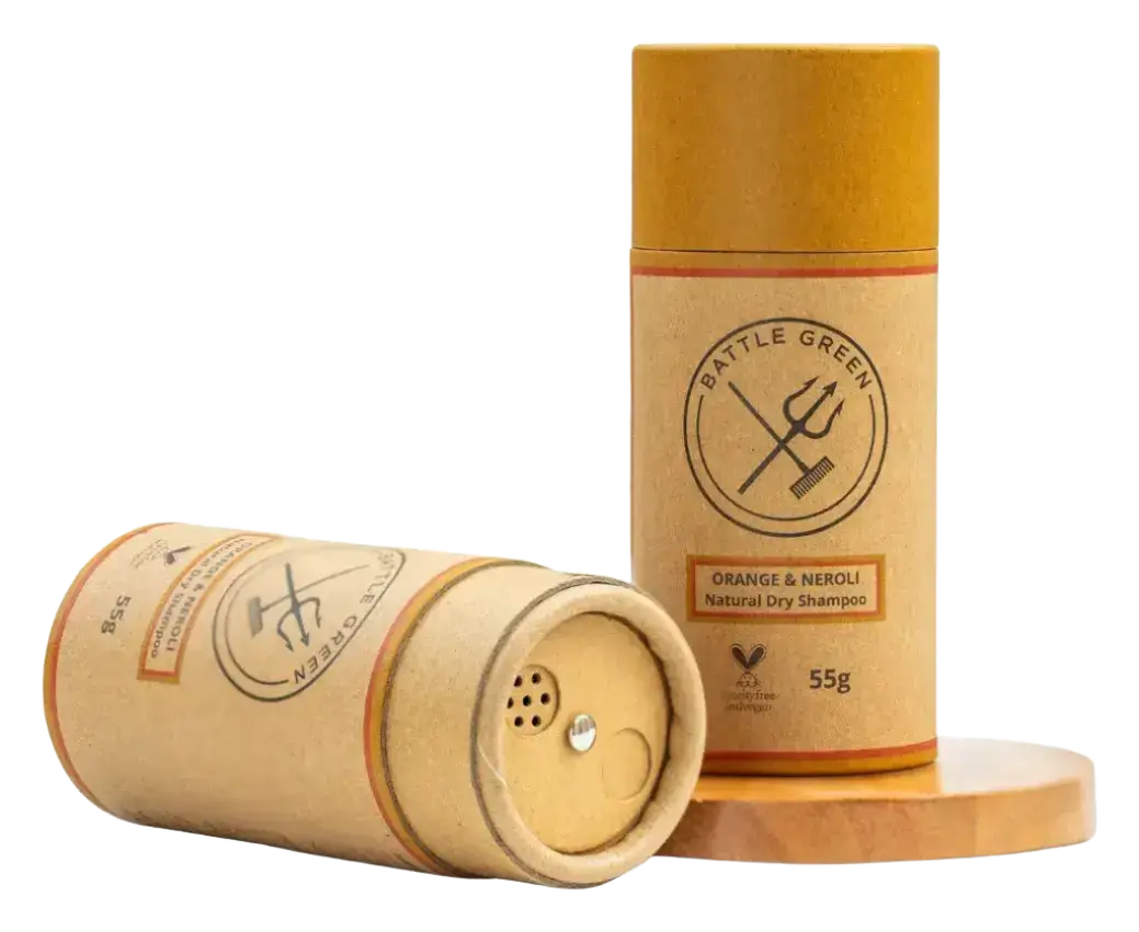 Battle Green Natural Dry Shampoo Orange & Neroli