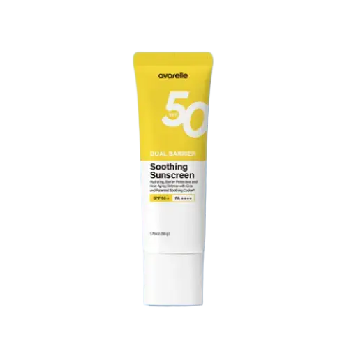 Avarelle Dual Barrier Soothing Sunscreen SPF 50+