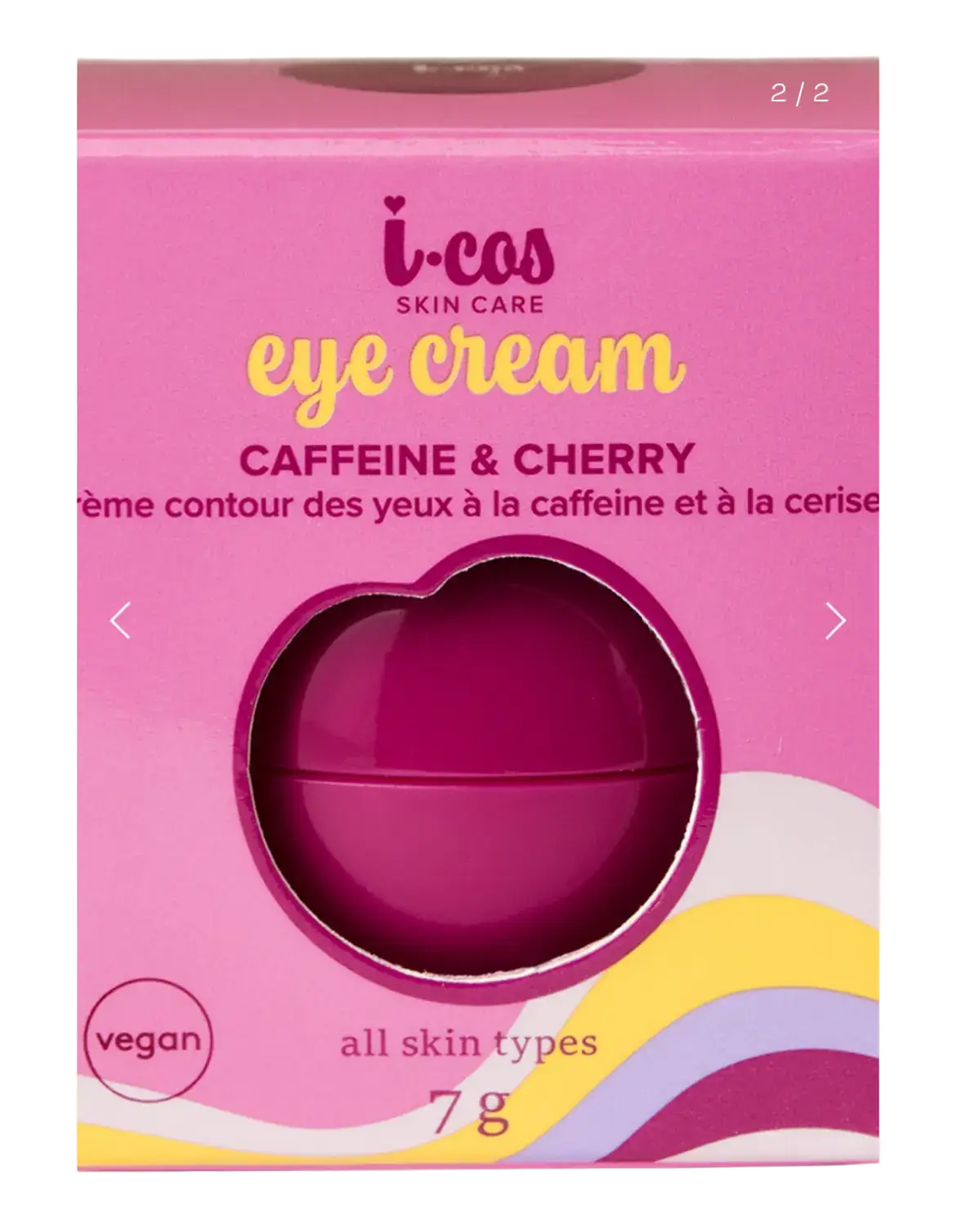 I-Cos Eye Cream Caffeine & Cherry