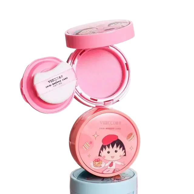 Veecci Touch Cushion Blush Chibi Maruko Chan Edition M01 Guava Pink