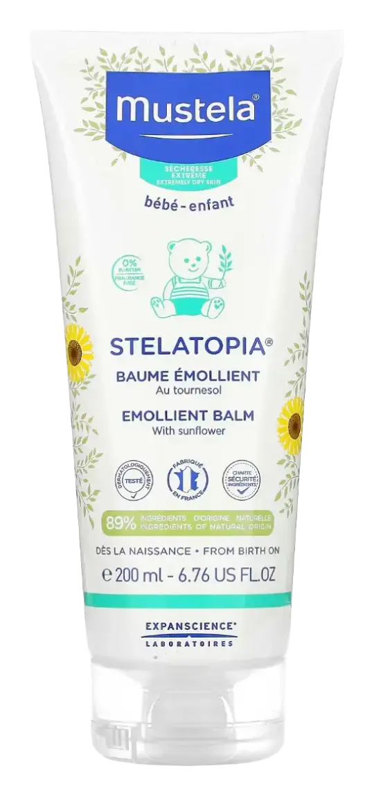 Mustela Stelatopia Emollient Cream With Sunflower